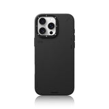 Apple iPhone 16 Pro Max Kılıf M-safe Şarj Özellikli Basit Mat Deri Desenli Youngkit Tech Fashion Serisi Kapak