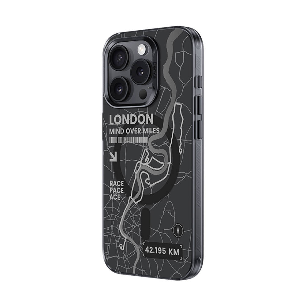 Apple iPhone 16 Pro Max Kılıf M-safe Şarj Özellikli Benks City Serisi Kapak