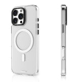Apple iPhone 16 Pro Max Kılıf M-safe Şarj Özellikli Cam Arka Yüzey TPU Youngkit Gemstone Serisi Kapak