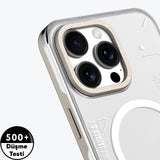 Apple iPhone 16 Pro Max Kılıf M-safe Şarj Özellikli Çıkarılabilir Arka Yüzeyli Youngkit Mecha Kapak