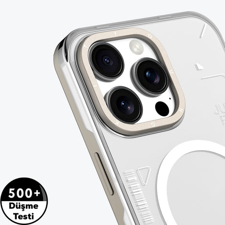 Apple iPhone 16 Pro Max Kılıf M-safe Şarj Özellikli Çıkarılabilir Arka Yüzeyli Youngkit Mecha Kapak
