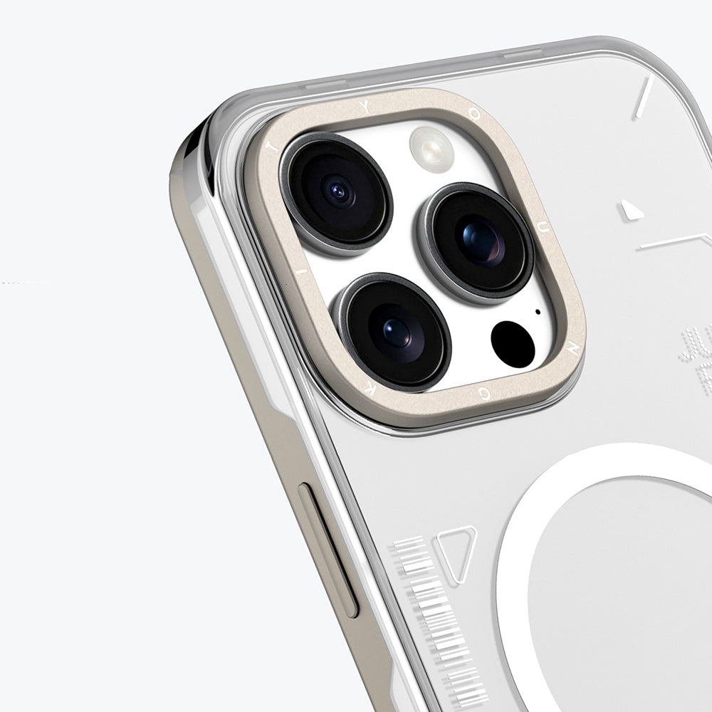 Apple iPhone 16 Pro Max Kılıf M-safe Şarj Özellikli Çıkarılabilir Arka Yüzeyli Youngkit Mecha Kapak
