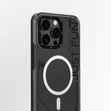 Apple iPhone 16 Pro Max Kılıf M-safe Şarj Özellikli Çıkarılabilir Arka Yüzeyli Youngkit Mecha Kapak