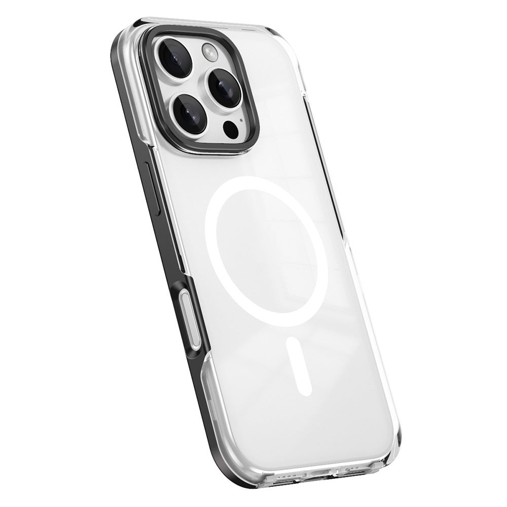 Apple iPhone 16 Pro Max Kılıf M-safe Şarj Özellikli Çıkarılabilir Arka Yüzeyli Zore Polar Kapak