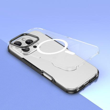 Apple iPhone 16 Pro Max Kılıf M-safe Şarj Özellikli Çıkarılabilir Arka Yüzeyli Zore Polar Kapak