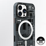 Apple iPhone 16 Pro Max Kılıf M-safe Şarj Özellikli Kamera Denetim Butonlu Youngkit Technology Serisi Kapak