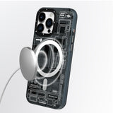 Apple iPhone 16 Pro Max Kılıf M-safe Şarj Özellikli Kamera Denetim Butonlu Youngkit Technology Serisi Kapak