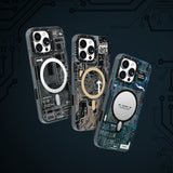 Apple iPhone 16 Pro Max Kılıf M-safe Şarj Özellikli Kamera Denetim Butonlu Youngkit Technology Serisi Kapak