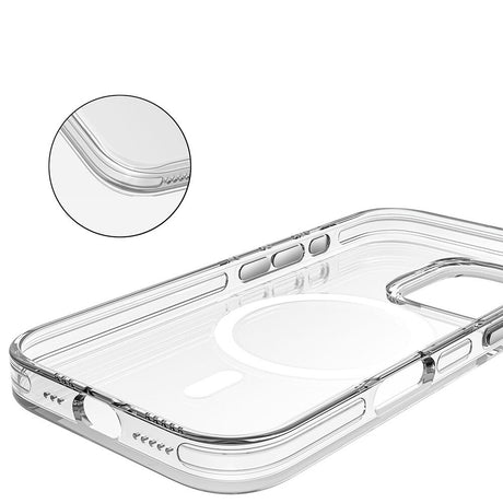 Apple iPhone 16 Pro Max Kılıf M-safe Şarj Özellikli Kamera Korumalı Zore Kripto Kapak