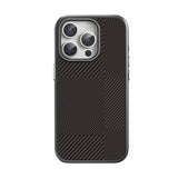 Apple iPhone 16 Pro Max Kılıf M-safe Şarj Özellikli Karbon Fiber Desenli Mutural Montage Kapak