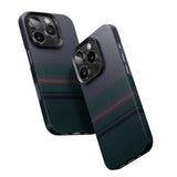 Apple iPhone 16 Pro Max Kılıf M-safe Şarj Özellikli Karbon Fiber Tasarımlı Benks Aurora ArmorAir Kevlar Kapak
