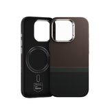 Apple iPhone 16 Pro Max Kılıf M-safe Şarj Özellikli Karbon Fiber Tasarımlı Benks Prestige ArmorPro Kevlar Kapak