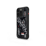 Apple iPhone 16 Pro Max Kılıf M-safe Şarj Özellikli Katmanlı Makine Temalı SkinArma Ekho Kapak