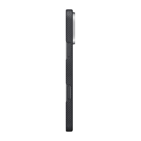 Apple iPhone 16 Pro Max Kılıf M-safe Şarj Özellikli Lumintex Teknolojili Fosforlu Aramid Fiber Pitaka Tactile Woven Aries Serisi Alien Kapak