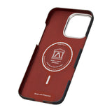 Apple iPhone 16 Pro Max Kılıf M-safe Şarj Özellikli Lumintex Teknolojili Fosforlu Aramid Fiber Pitaka Tactile Woven Aries Serisi NoProblemo Kapak