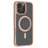Apple iPhone 16 Pro Max Kılıf M-safe Şarj Özellikli Mat Arka Yüzey Zore Sio Kapak