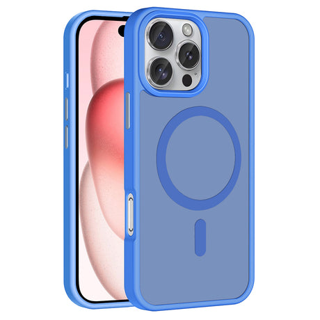 Apple iPhone 16 Pro Max Kılıf M-safe Şarj Özellikli Mat Arka Yüzey Zore Sio Kapak