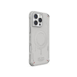 Apple iPhone 16 Pro Max Kılıf M-safe Şarj Özellikli Metal Kamera Çerçeveli Skinarma Mecha Serisi Kapak
