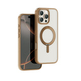 Apple iPhone 16 Pro Max Kılıf M-safe Şarj Özellikli Parmak İzi Bırakmayan Wiwu FGG-202 Armor Ultra Serisi Kapak