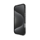 Apple iPhone 16 Pro Max Kılıf M-safe Şarj Özellikli Raptic Air Serisi Airbag Tasarımlı Metal Köşelikli Şeffaf Kapak