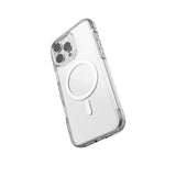 Apple iPhone 16 Pro Max Kılıf M-safe Şarj Özellikli Raptic Air Serisi Airbag Tasarımlı Metal Köşelikli Şeffaf Kapak