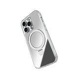 Apple iPhone 16 Pro Max Kılıf M-safe Şarj Özellikli Raptic Air Stand Serisi Aynalı Arka Yüzey Standlı Kapak