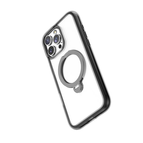 Apple iPhone 16 Pro Max Kılıf M-safe Şarj Özellikli Raptic AirJoy Serisi 360 Derece Dönebilen Standlı Kapak