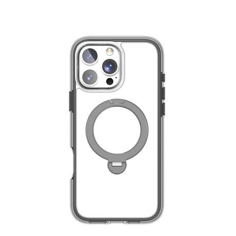 Apple iPhone 16 Pro Max Kılıf M-safe Şarj Özellikli Raptic AirJoy Serisi 360 Derece Dönebilen Standlı Kapak