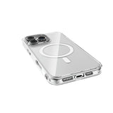 Apple iPhone 16 Pro Max Kılıf M-safe Şarj Özellikli Raptic Crystal M-safe Serisi Şeffaf Kapak