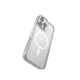 Apple iPhone 16 Pro Max Kılıf M-safe Şarj Özellikli Raptic Crystal M-safe Serisi Şeffaf Kapak