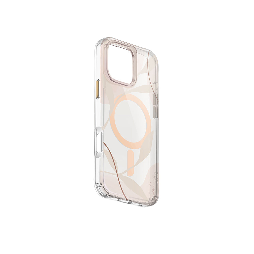 Apple iPhone 16 Pro Max Kılıf M-safe Şarj Özellikli Şeffaf Arka Yüzey Coehl Verdure Kapak