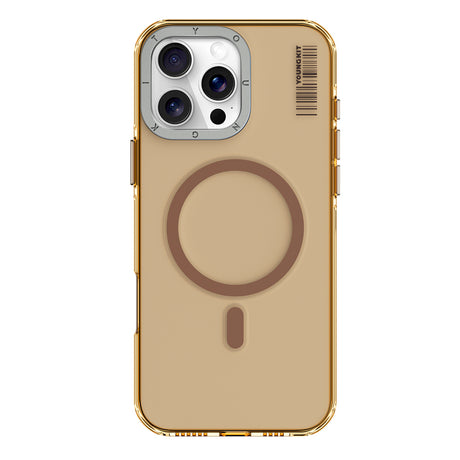 Apple iPhone 16 Pro Max Kılıf M-safe Şarj Özellikli Şeffaf Youngkit Crystal Shield Serisi Kapak