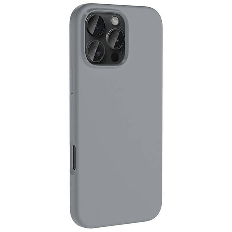 Apple iPhone 16 Pro Max Kılıf M-safe Şarj Özellikli Sıvı Teknolojili Silinebilir Sert Zore Kivi Kapak