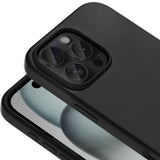 Apple iPhone 16 Pro Max Kılıf M-safe Şarj Özellikli Sıvı Teknolojili Silinebilir Sert Zore Kivi Kapak