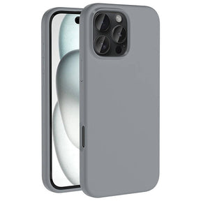 Apple iPhone 16 Pro Max Kılıf M-safe Şarj Özellikli Sıvı Teknolojili Silinebilir Sert Zore Kivi Kapak