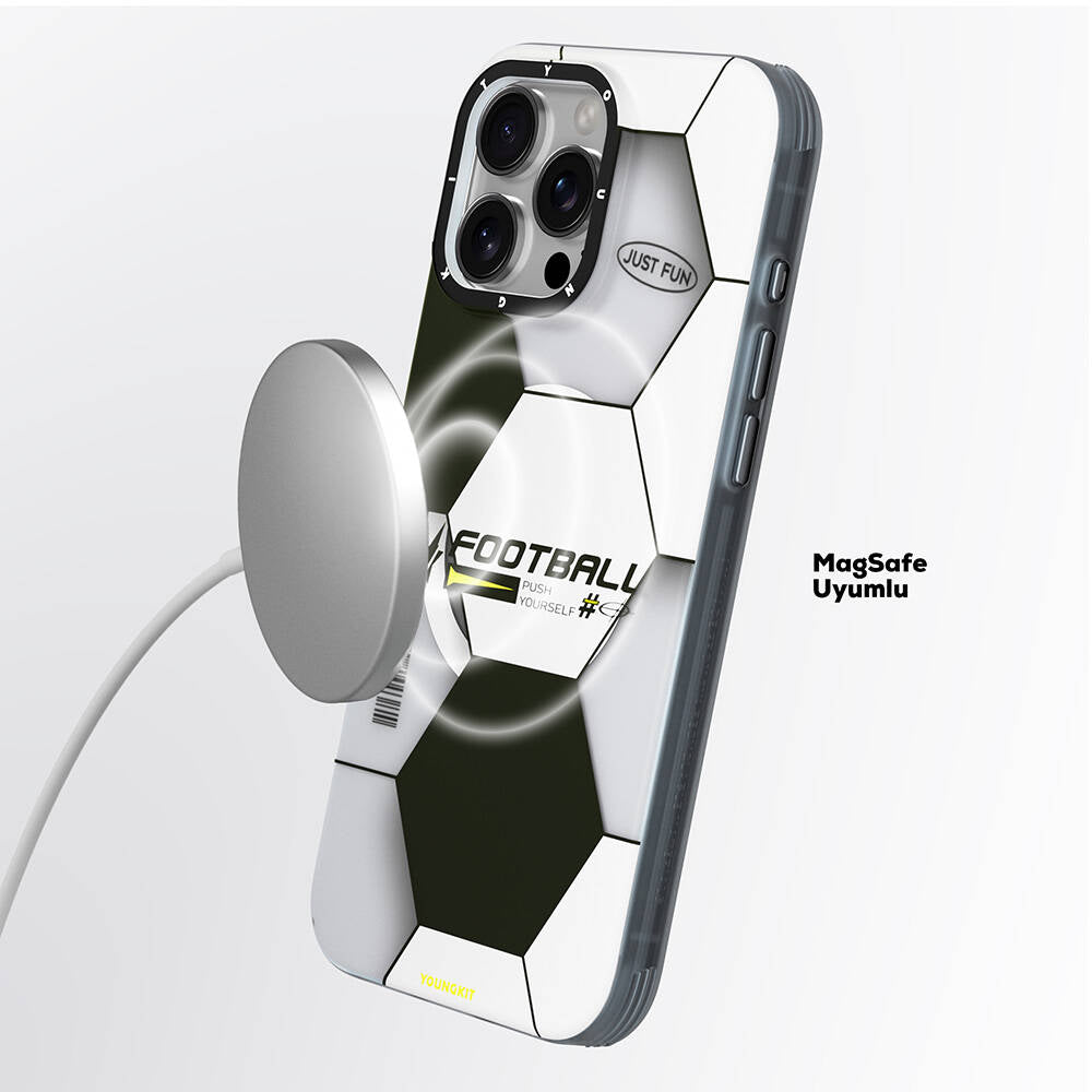 Apple iPhone 16 Pro Max Kılıf M-safe Şarj Özellikli Spor Tasarımlı Youngkit Dynamic Serisi Kapak