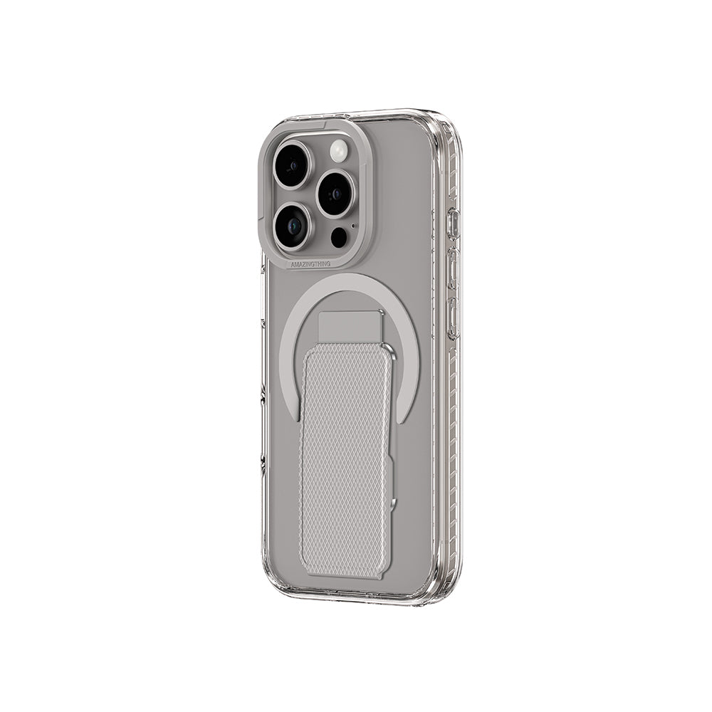Apple iPhone 16 Pro Max Kılıf M-safe Şarj Özellikli Standlı Amazingthing Titan Pro Plus Kapak