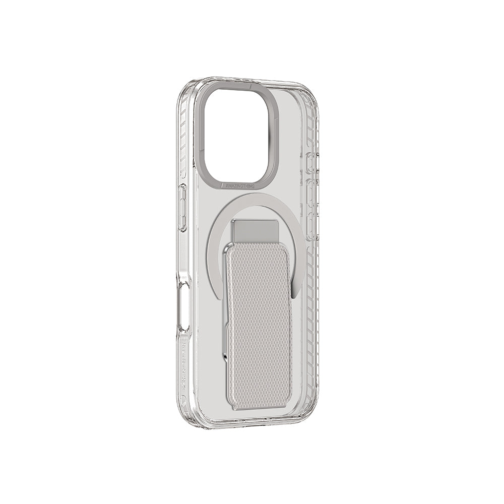 Apple iPhone 16 Pro Max Kılıf M-safe Şarj Özellikli Standlı Amazingthing Titan Pro Plus Kapak