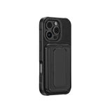 Apple iPhone 16 Pro Max Kılıf M-safe Şarj Özellikli Standlı Kartlıklı Set Amazingthing Glamour Luxe Serisi Kapak