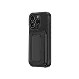 Apple iPhone 16 Pro Max Kılıf M-safe Şarj Özellikli Standlı Kartlıklı Set Amazingthing Glamour Luxe Serisi Kapak