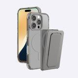 Apple iPhone 16 Pro Max Kılıf M-safe Şarj Özellikli Standlı Set Amazingthing Omni Adventure Serisi Kapak