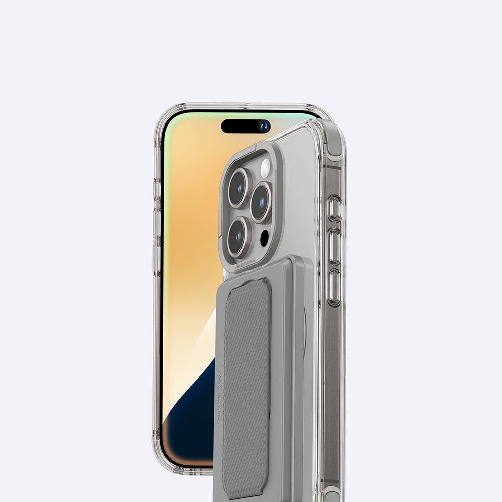 Apple iPhone 16 Pro Max Kılıf M-safe Şarj Özellikli Standlı Set Amazingthing Omni Adventure Serisi Kapak