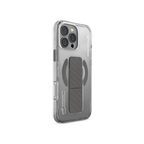 Apple iPhone 16 Pro Max Kılıf M-safe Şarj Özellikli Teknoloji Desenli Standlı Skinarma Axon Kapak