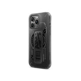 Apple iPhone 16 Pro Max Kılıf M-safe Şarj Özellikli Teknoloji Desenli Standlı Skinarma Helio Kapak