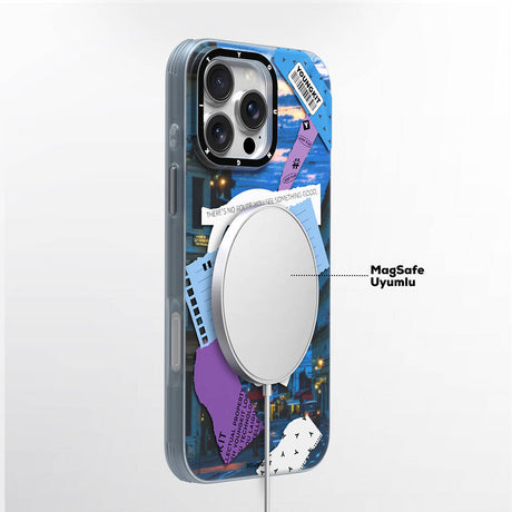 Apple iPhone 16 Pro Max Kılıf M-safe Şarj Özellikli Youngkit A-City Serisi Kapak