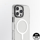 Apple iPhone 16 Pro Max Kılıf M-safe Şarj Özellikli YoungKit Crystal Color Serisi Kapak