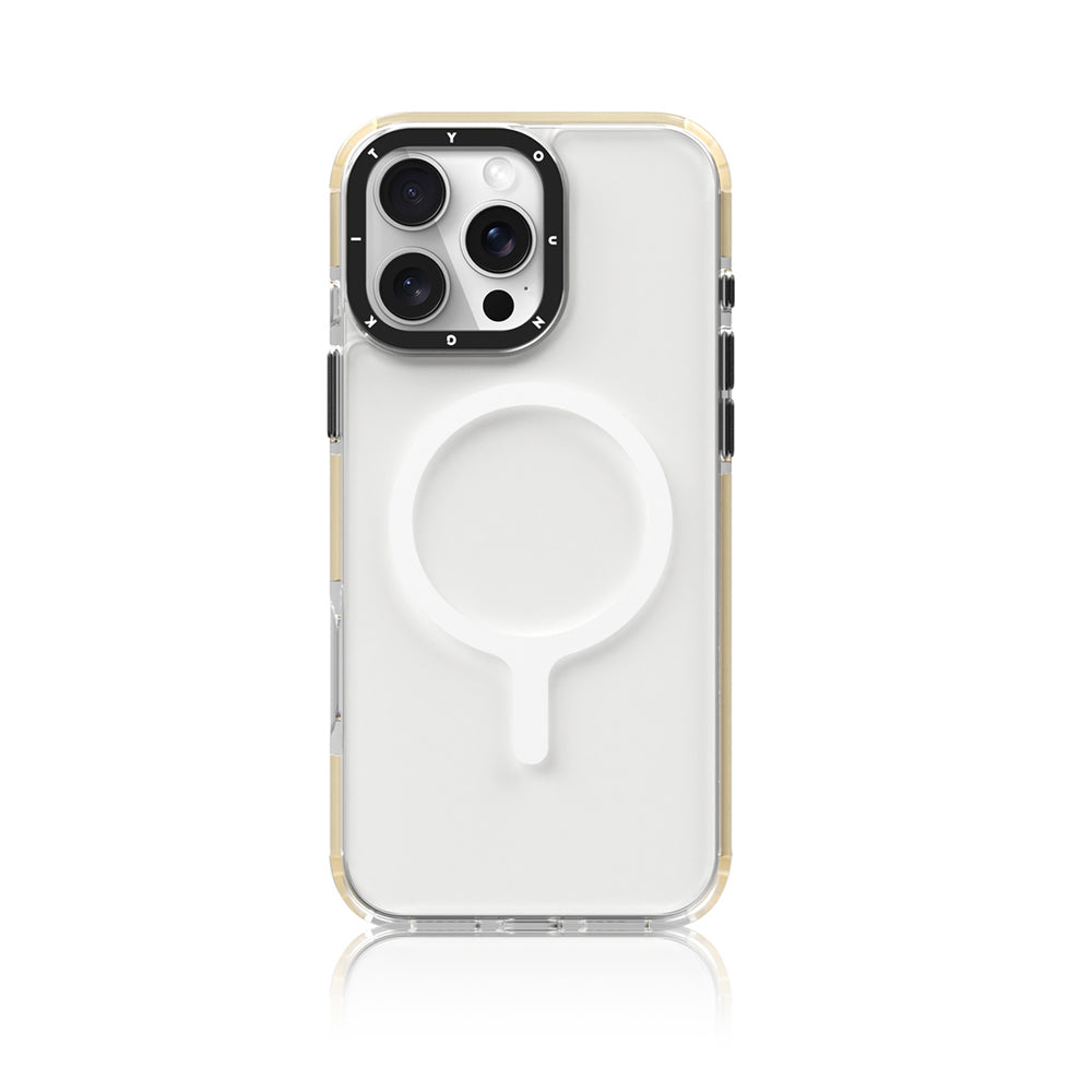 Apple iPhone 16 Pro Max Kılıf M-safe Şarj Özellikli YoungKit Crystal Color Serisi Kapak