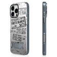 Apple iPhone 16 Pro Max Kılıf M-safe Şarj Özellikli Youngkit Literary Serisi Retro Magz Kapak