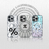 Apple iPhone 16 Pro Max Kılıf M-safe Şarj Özellikli Youngkit Mathematical Serisi Kapak