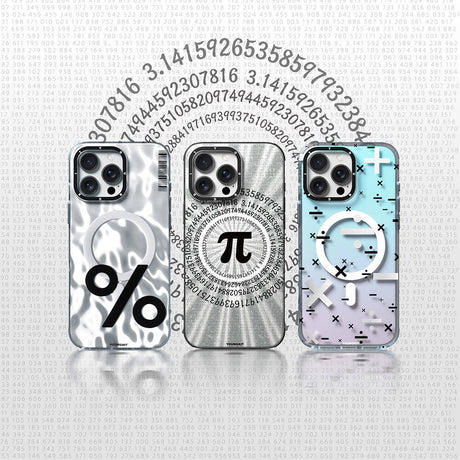 Apple iPhone 16 Pro Max Kılıf M-safe Şarj Özellikli Youngkit Mathematical Serisi Kapak
